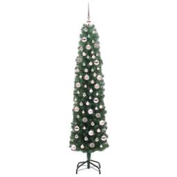 Berkfield Home Stunning Artificial Christmas Tree with 300 LEDs with Stand Green - thumbnail 1