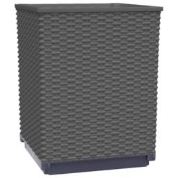 Berkfield Home Planters 2 pcs Black 30x30x37 cm Polypropylene - Size: 30 x 30 x 37 cm - thumbnail 4