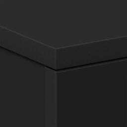Berkfield Home Bedside Cabinets 2 pcs Black 38x35x56 cm Engineered Wood - Size: 38 x 35 x 56 cm - thumbnail 9