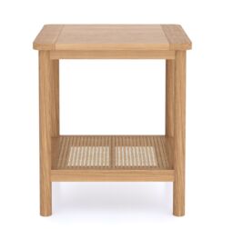 Rest Relax Alderley Oak Side Table in Beige