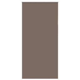 Berkfield Home Roller Blind Blackout Coffee 110x230 cm Fabric Width 105.7 cm Polyester in Brown - thumbnail 2