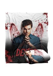 ViacomCBS/Nickelodeon Dexter Blood Never Lies Silky Touch Super Soft Throw Blanket 152 X 127 cm in White - thumbnail 2