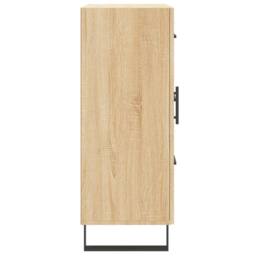 Berkfield Home Sideboard Sonoma Oak 69.5x34x90 cm Engineered Wood in Light Tan - thumbnail 7