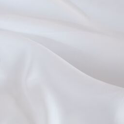 OHS Plain Dyed Duvet Cover Cover with Pillowcase Set in White - Size: Double - thumbnail 4