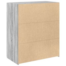 Berkfield Home Sideboard Grey Sonoma 80x42.5x93 cm Engineered Wood - thumbnail 6