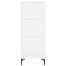 Berkfield Home Highboard White 34.5x34x180 cm Engineered Wood - thumbnail 6
