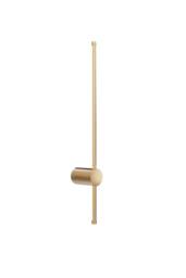 60cm Warm White 360° Adjustable Linear LED Wall Lamp in Gold - thumbnail 1