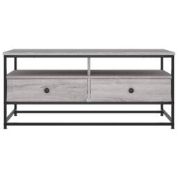 Berkfield Home Coffee Table Grey Sonoma 100x51x45 cm Engineered Wood - Size: 100 x 51 x 45 cm - thumbnail 6
