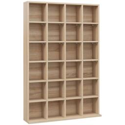 Wyld Haus Sifato Natural Wood CD Storage Cabinet 89 x 130.5 cm - thumbnail 3