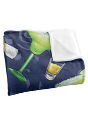 JQ Licensing James Piazza Margarita Pattern Silky Touch Super Soft Throw Blanket 152 X 127 cm in White - thumbnail 3