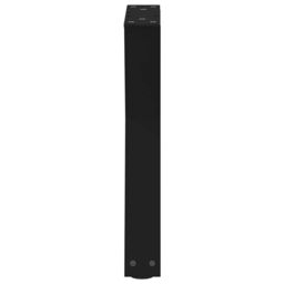 Berkfield Home Coffee Table Legs 2 pcs Black 28x(42-43.3) cm Steel - thumbnail 6