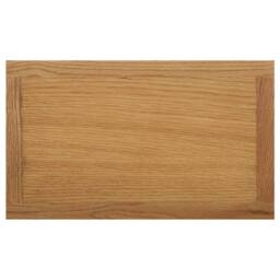Berkfield Home Magazine Table 45x27x42 cm Solid Oak Wood in Light Brown - Size: 45 x 27 x 42 cm - thumbnail 4