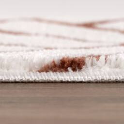 THE RUGS Loft Herringbone Living Room Area Rug & Runners Soft Pile in Terracotta - Size: 80 cm x 150 cm - thumbnail 7