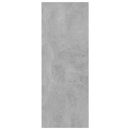 Berkfield Home Decorative Console Table Concrete Grey 105x30x80 cm Engineered Wood - Size: 105 x 30 x 80 cm - thumbnail 6