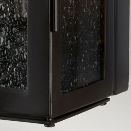 Netlighting Matlock 1 Light Outdoor Wall Lantern Light Old Bronze IP43 E14 in Brown - thumbnail 4
