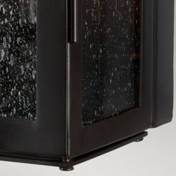 Netlighting Matlock 1 Light Outdoor Wall Lantern Light Old Bronze IP43 E14 in Brown - thumbnail 3