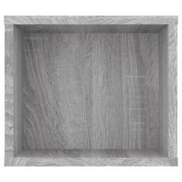 Berkfield Home Hanging TV Cabinet Grey Sonoma 100x30x26.5 cm Engineered Wood - thumbnail 5