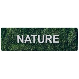 Benjamin Tate Design Wellness Nature Designer Runner Rug in Natural - Size: 67 cm x 230 cm - thumbnail 1