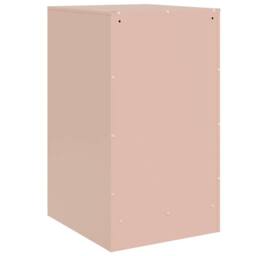 Berkfield Home Stylish Bedside Cabinets 2 pcs Pink 34.5x39x62 cm Steel - thumbnail 9