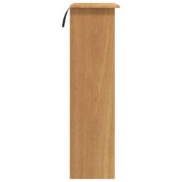 "Berkfield Home Hutch ""ASKIM"" 91x30x104 cm Solid Wood Pine in Brown - Size: 91 x 30 x 104 cm" - thumbnail 5
