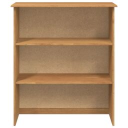 "Berkfield Home Hutch ""ASKIM"" 91x30x104 cm Solid Wood Pine in Brown - Size: 91 x 30 x 104 cm" - thumbnail 4