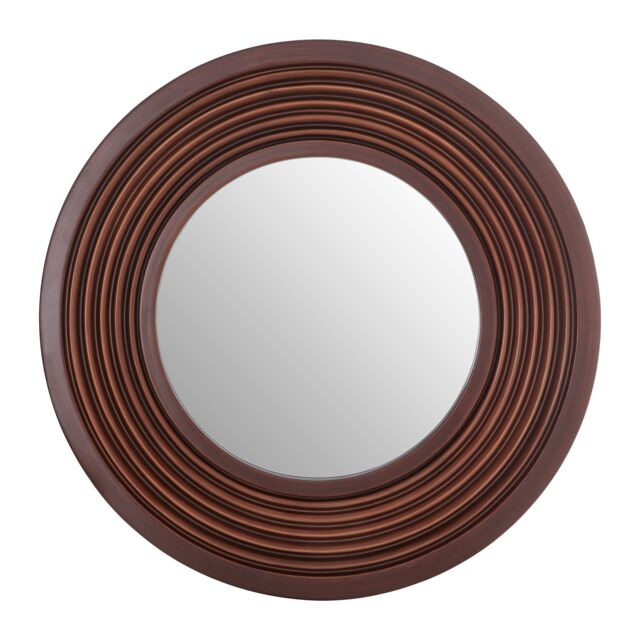 Orsina Cocoa Wall Mirror in Brown - image 1