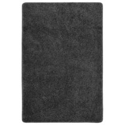 Berkfield Home Shaggy Rug Dark Grey 140x200 cm Anti Slip - Size: 100 cm diameter - thumbnail 2