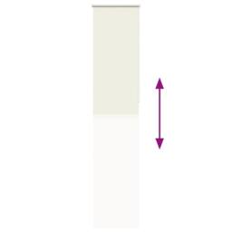Berkfield Home Roller Blind Blackout Off-White 155x150 cm Fabric Width 151.6 cm… - thumbnail 9