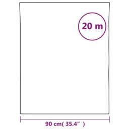 Berkfield Home Decorative Window Film Frosted 3D Rainbow Pattern 90x2000 cm PVC in White - thumbnail 8