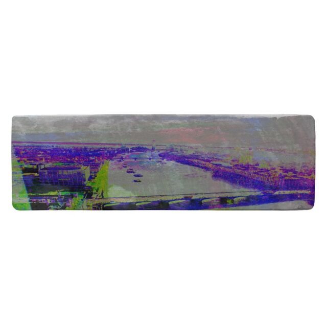 Benjamin Tate Design London Eye View Runner Rug in Natural - Size: 67 cm x 230 cm - image 1
