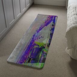Benjamin Tate Design London Eye View Runner Rug in Natural - Size: 67 cm x 230 cm - thumbnail 4