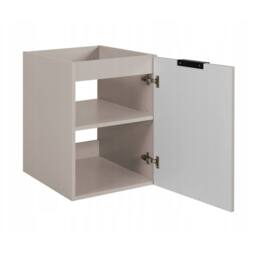 Heze Furniture Flow 1 Door Fluted Bathroom Vanity Cabinet with Worktop 40cm in Beige - thumbnail 4