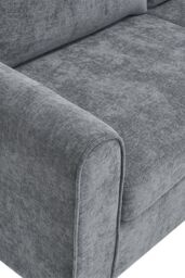 More4Homes Roma 4 Seater Fabric Corner Sofa in Charcoal - thumbnail 6