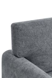 More4Homes Roma 4 Seater Fabric Corner Sofa in Charcoal - thumbnail 5