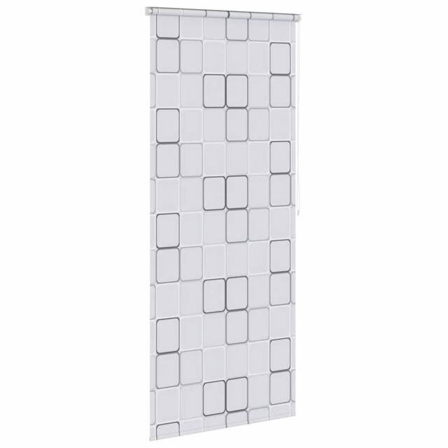 Berkfield Home Shower Roller Blind 100x240 cm Square in White - image 1