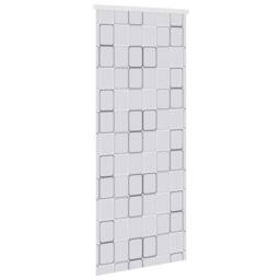 Berkfield Home Shower Roller Blind 100x240 cm Square in White - thumbnail 4