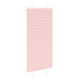 Berkfield Home Pleated Blind Pink 55x100 cm Fabric Width 54.4 cm Polyester - thumbnail 4