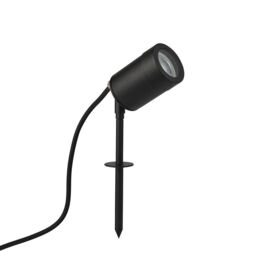 Netlighting Odyssey Outdoor Spike Satin Black Paint & Clear Glass IP65 - thumbnail 2
