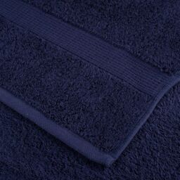 Berkfield Home 12 Piece Premium Towel Set SOLUND Navy Blue 600 gsm - thumbnail 5