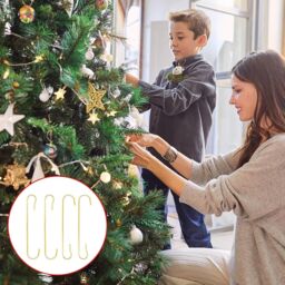 Shatchi 300Pcs Tree Decoration Hooks - Sturdy & Durable for Festive Ornaments in Gold - Size: 1 Pack - thumbnail 3