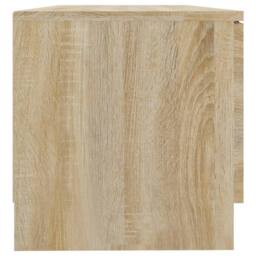Berkfield Home TV Cabinets 2 pcs Sonoma Oak 80x35x36.5 cm Engineered Wood in Light Brown - thumbnail 8