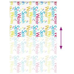 Berkfield Home Shower Roller Blind with Cassette 150x240 cm Fabric Width 146 cm in White - thumbnail 5
