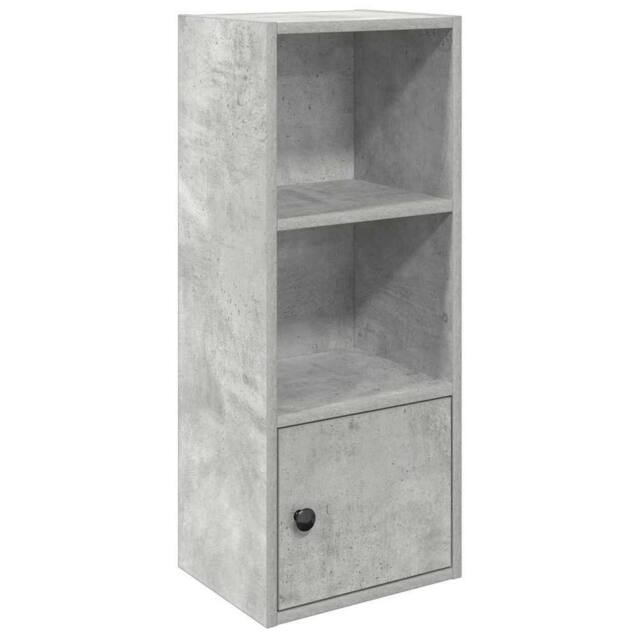 Berkfield Home Bookcase Concrete Grey 31x24x77 cm Engineered Wood - Size: 31 x 24 x 77 cm - image 1