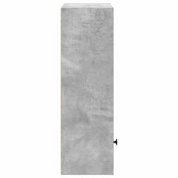 Berkfield Home Bookcase Concrete Grey 31x24x77 cm Engineered Wood - Size: 31 x 24 x 77 cm - thumbnail 6