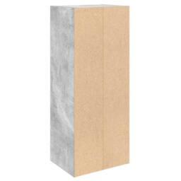Berkfield Home Bookcase Concrete Grey 31x24x77 cm Engineered Wood - Size: 31 x 24 x 77 cm - thumbnail 7