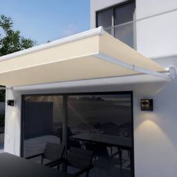 Primrose Awnings Essential Manual Retractable Awning 3m Wide in Ivory - thumbnail 3