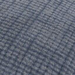 Yard Ribble 100% Cotton Acid Wash Cushion in Blue - Size: 40 cm x 60 cm - thumbnail 5