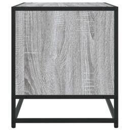 Berkfield Home TV Cabinet Grey Sonoma 120.5x40x46 cm Engineered Wood & Metal - thumbnail 5