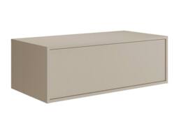 Vente-unique Wall-Hung Vanity Unit - Beige - 94 Cm - TEANA II - thumbnail 5