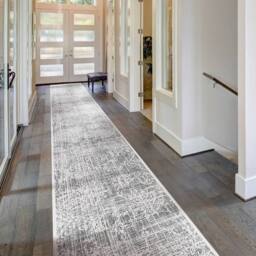 runrug Carpet Runner Rug - Indoor/Outdoor, Reversible, 2mm - '50 Shades' in Grey - Size: 70 cm x 360 cm - thumbnail 2